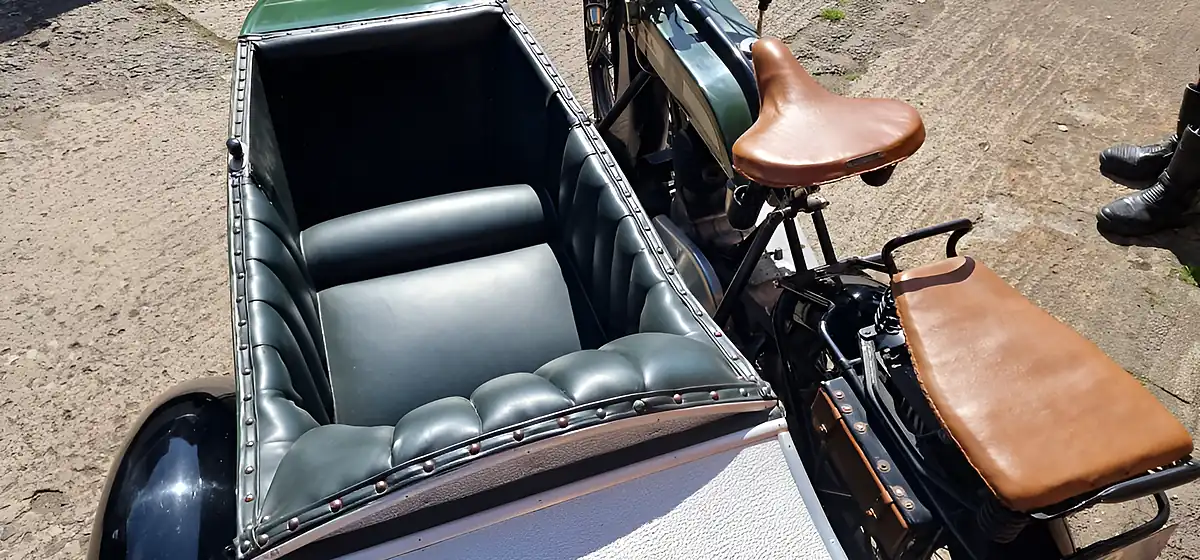 Used 1921 Bsa Model K With Sidecar - Interior and Exterior details 12