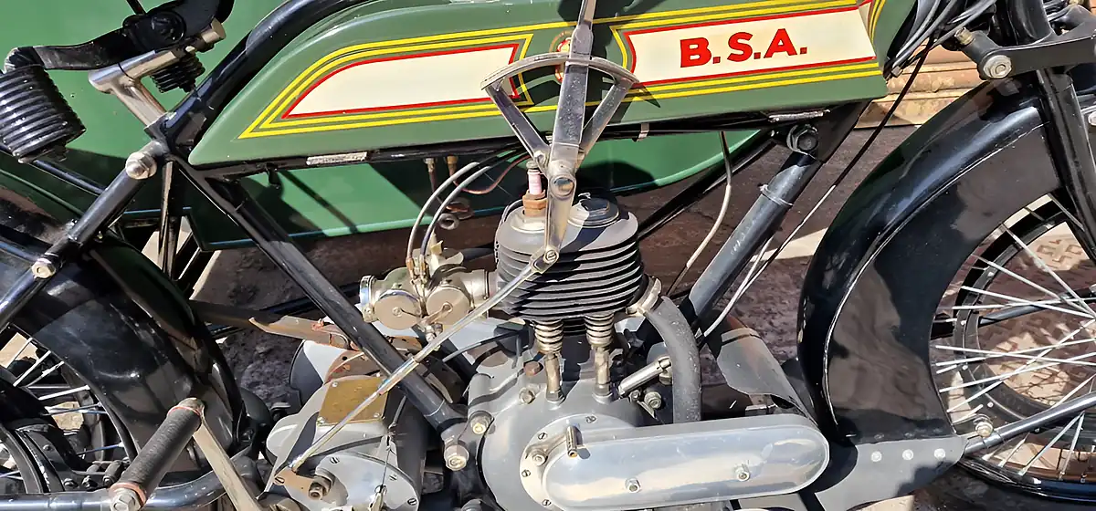 Used 1921 Bsa Model K With Sidecar - Interior and Exterior details 4