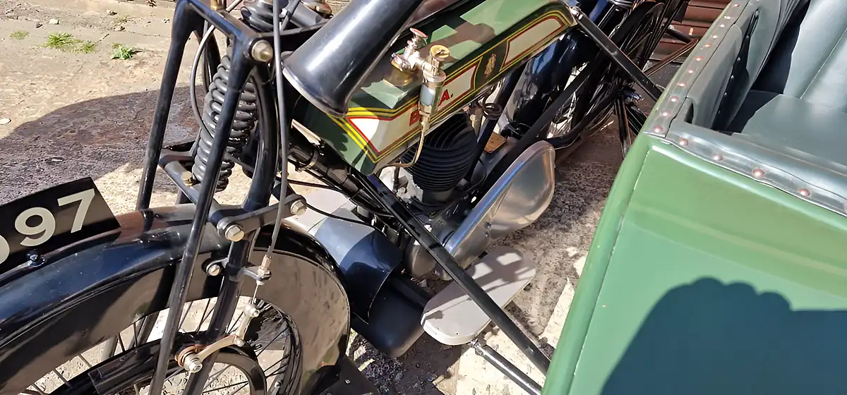 Used 1921 Bsa Model K With Sidecar - Interior and Exterior details 5
