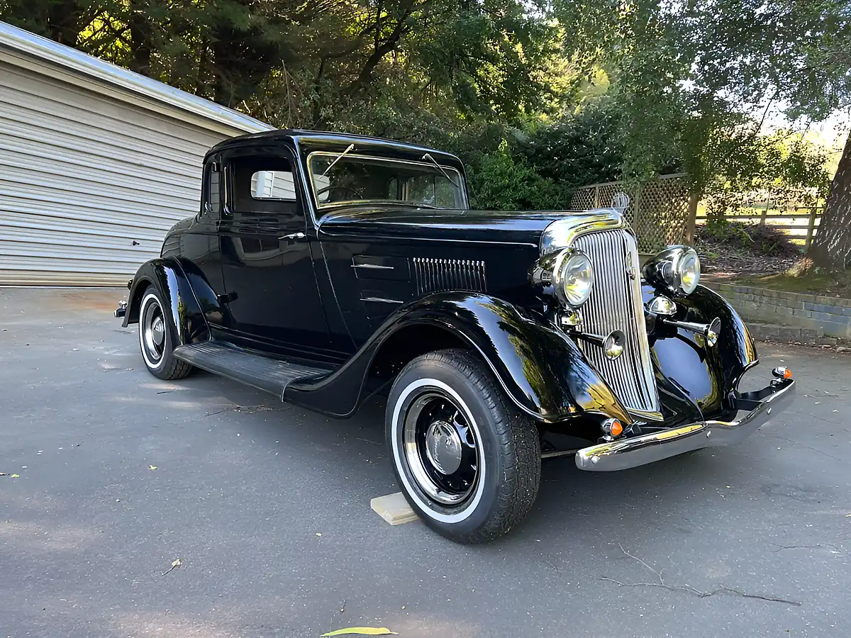 Used 1934 Plymouth Cuda Nut & Bolt Restoration Black - Front View
