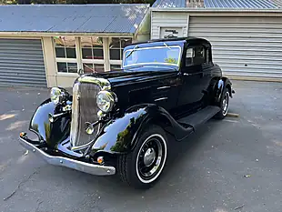 Used 1934 Plymouth Cuda Nut & Bolt Restoration Black - Interior and Exterior details 2
