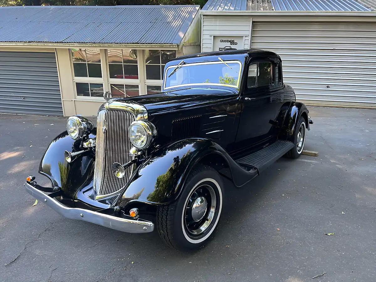 Used 1934 Plymouth Cuda Nut & Bolt Restoration Black - Interior and Exterior details 2