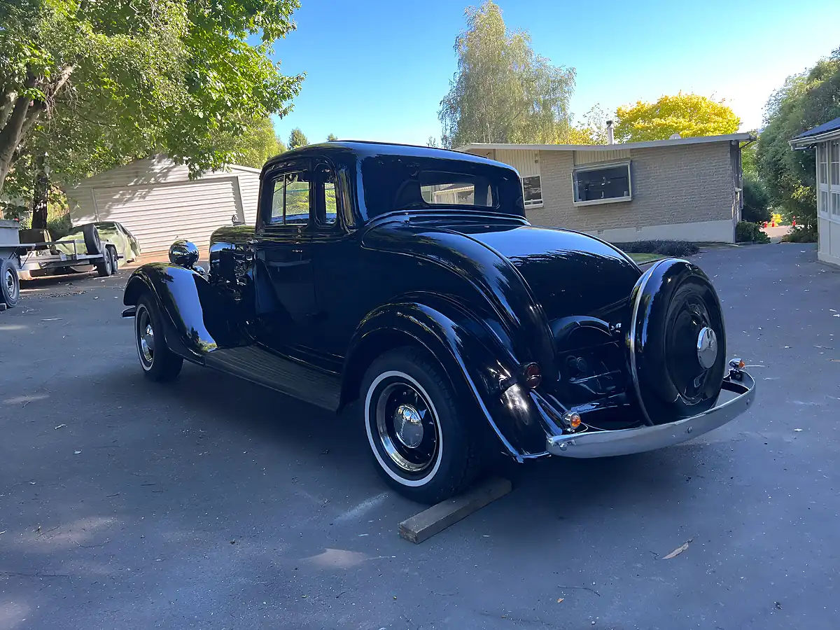 Used 1934 Plymouth Cuda Nut & Bolt Restoration Black - Interior and Exterior details 3