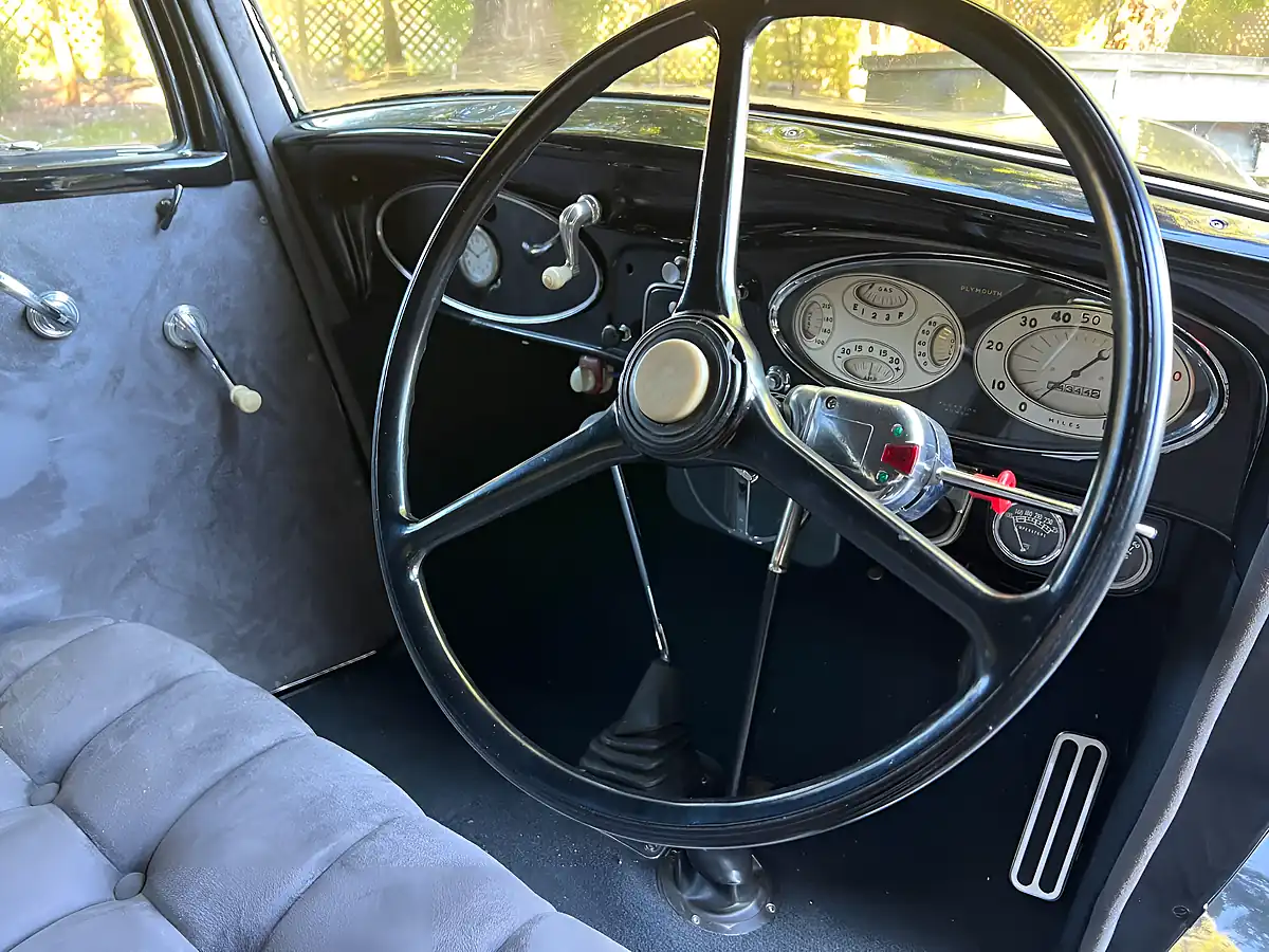 Used 1934 Plymouth Cuda Nut & Bolt Restoration Black - Interior and Exterior details 5
