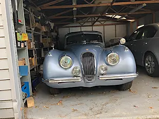 Used 1953 Jaguar Xk XK120 Dhc Blue - Interior and Exterior details 3