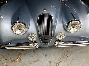 Used 1953 Jaguar Xk XK120 Dhc Blue - Interior and Exterior details 5