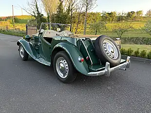 Used 1953 MG Tf Td British Racing Green - Interior and Exterior details 10