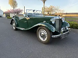 Used 1953 MG Tf Td British Racing Green - Interior and Exterior details 4