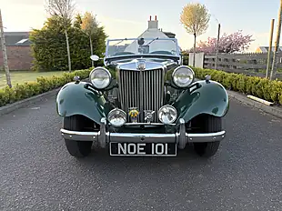 Used 1953 MG Tf Td British Racing Green - Interior and Exterior details 6