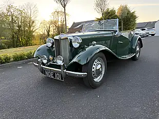 Used 1953 MG Tf Td British Racing Green - Interior and Exterior details 8