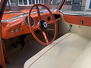 Used 1955 Nash Metropolitan Mki Deep Orange - Interior and Exterior details 4