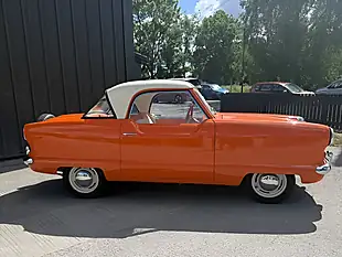 Used 1955 Nash Metropolitan Mki Deep Orange - Interior and Exterior details 9