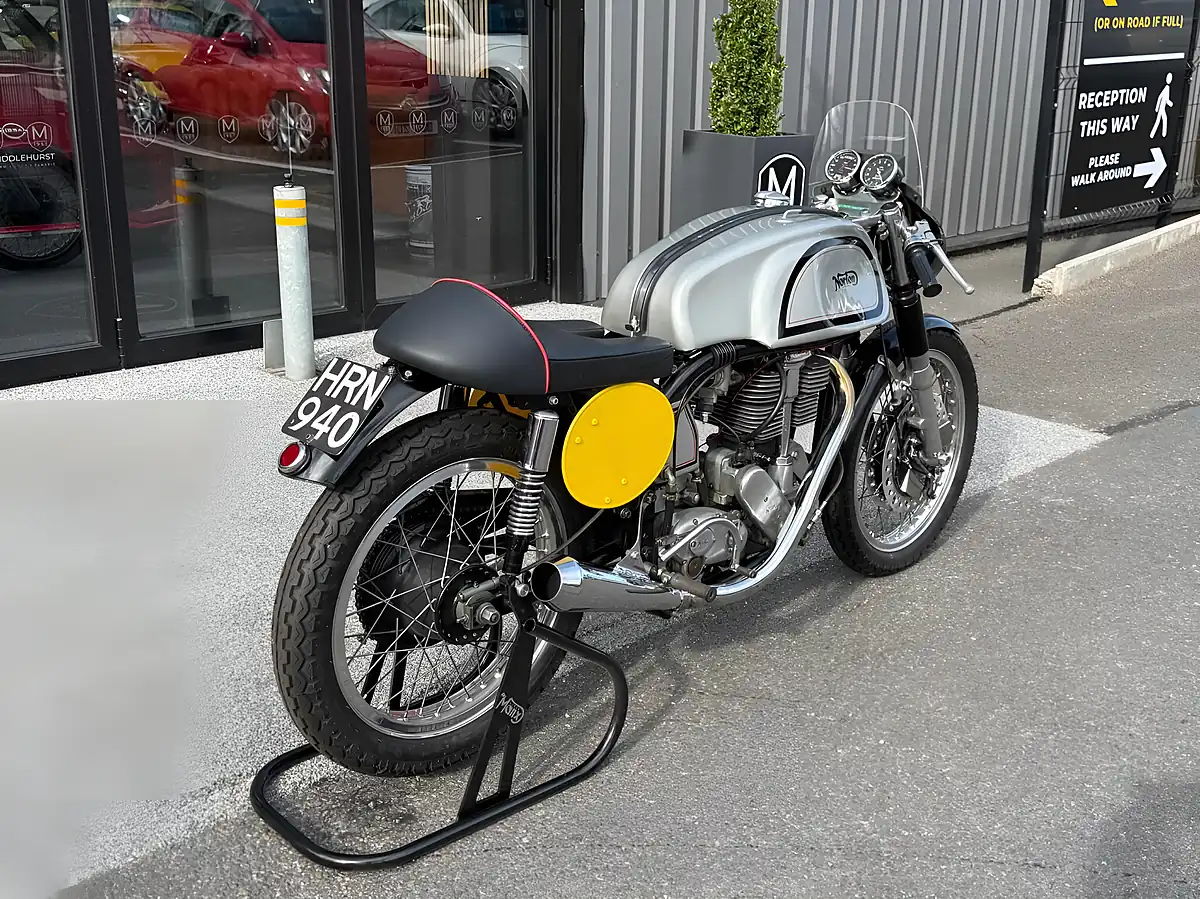 Used 1955 Norton Manx 500 Classic Silver - Interior and Exterior details 11
