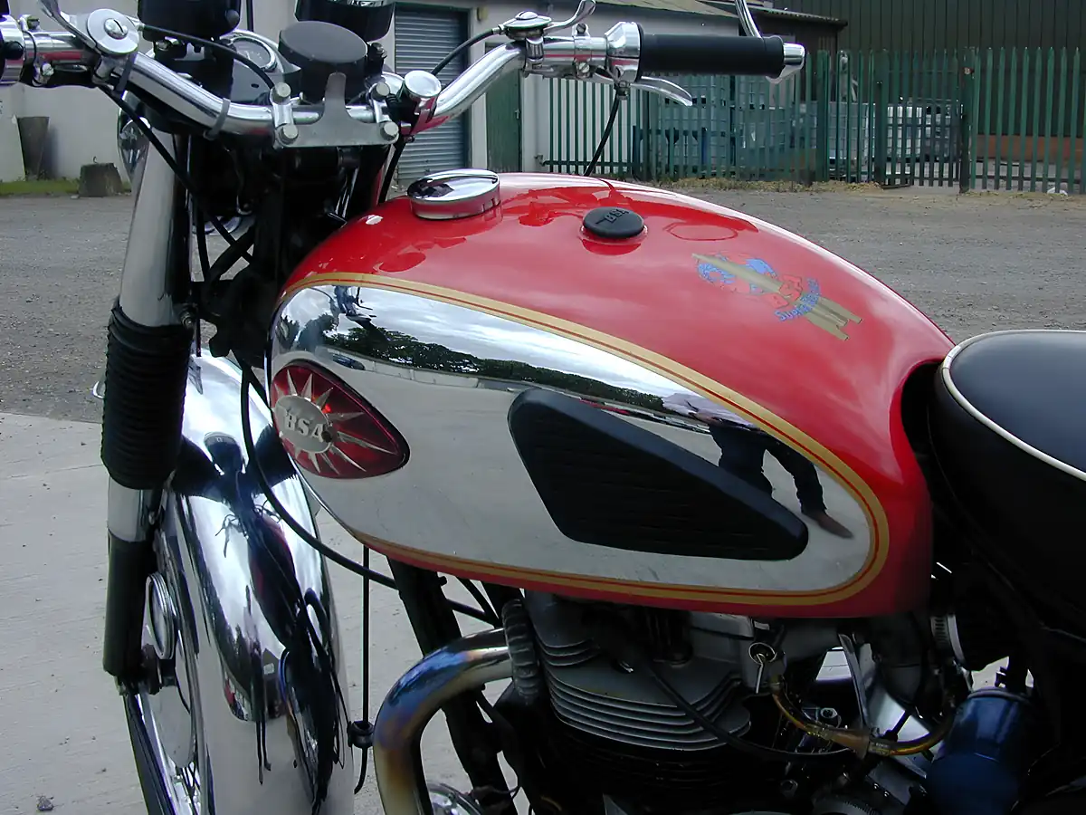 Used 1958 Bsa A10 Super Rocket Red - Interior and Exterior details 10
