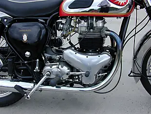 Used 1958 Bsa A10 Super Rocket Red - Interior and Exterior details 12