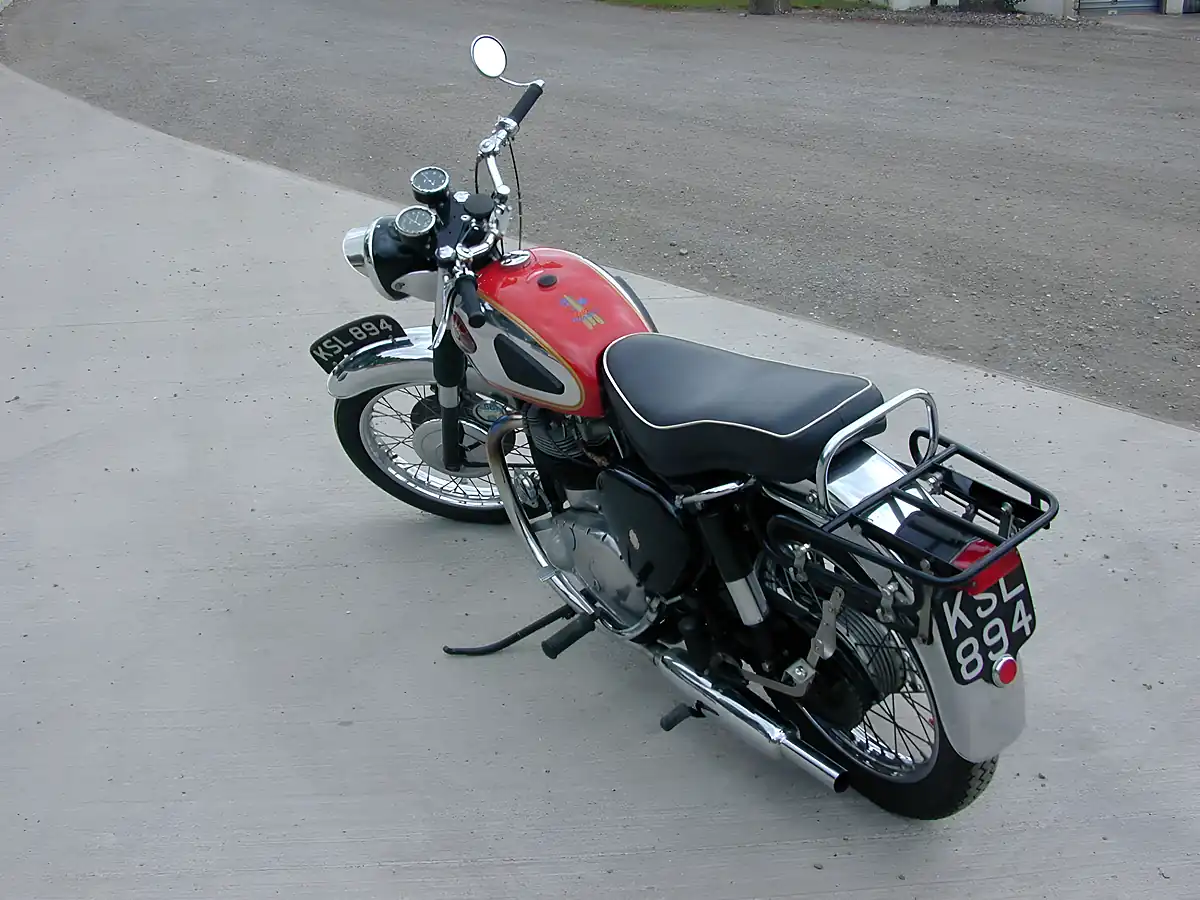 Used 1958 Bsa A10 Super Rocket Red - Interior and Exterior details 4