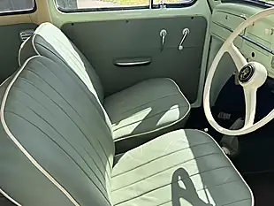 Used 1959 Volkswagen Beetle Showroom Condition Light Green - Interior and Exterior details 4