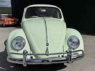 Used 1959 Volkswagen Beetle Showroom Condition Light Green - Interior and Exterior details 7