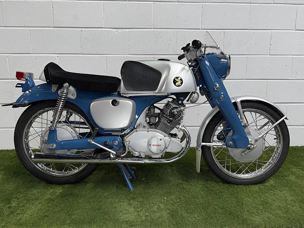 Used 1962 Honda cb92 Benly Blue - Front View