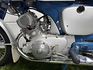 Used 1962 Honda cb92 Benly Blue - Interior and Exterior details 11