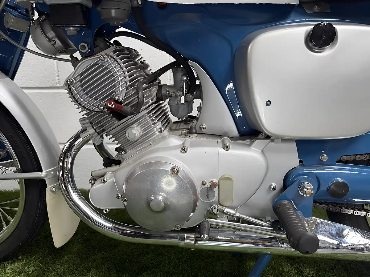 Used 1962 Honda cb92 Benly Blue - Interior and Exterior details 11