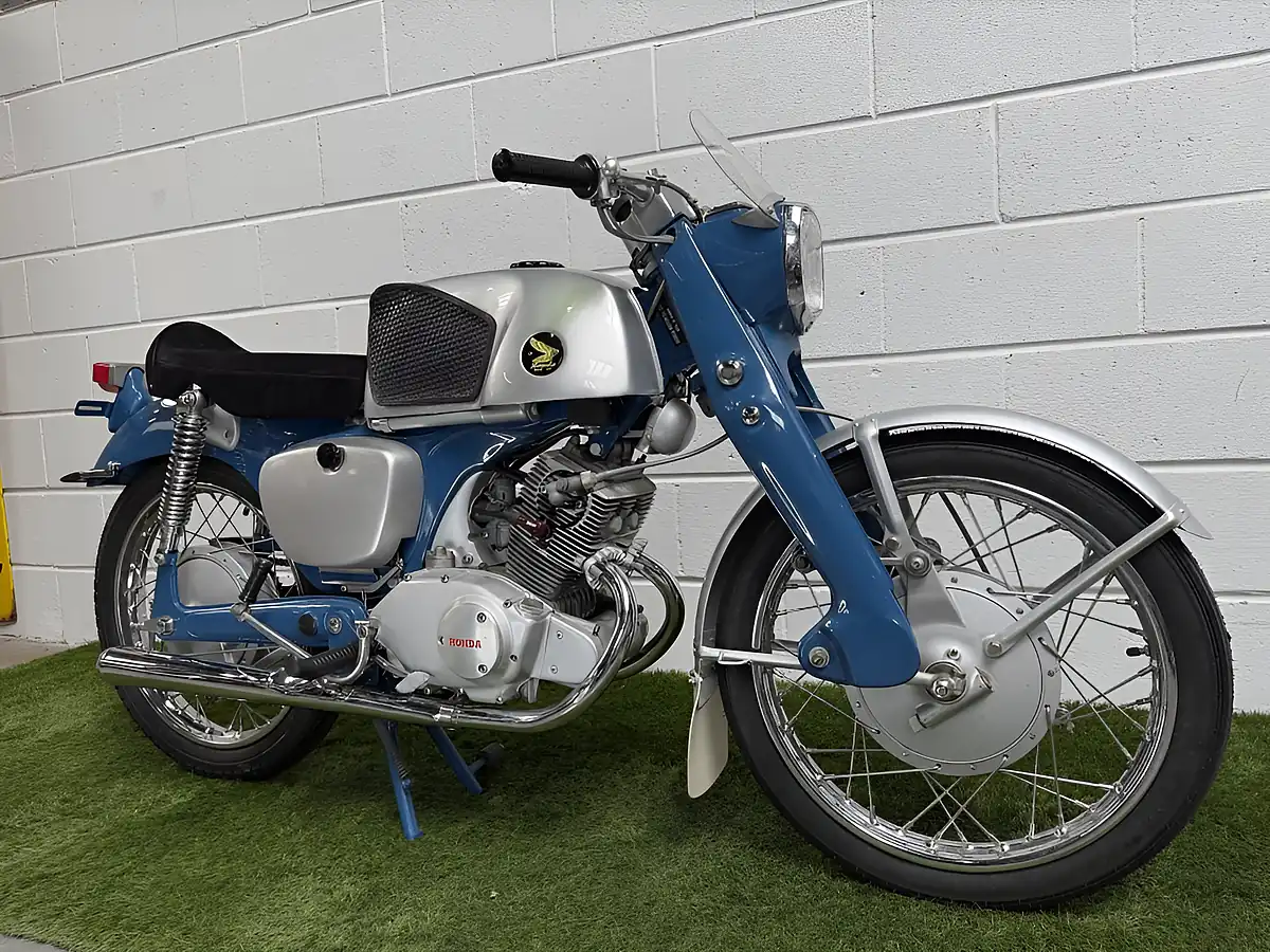 Used 1962 Honda cb92 Benly Blue - Interior and Exterior details 3