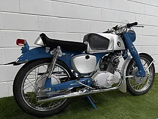 Used 1962 Honda cb92 Benly Blue - Interior and Exterior details 5