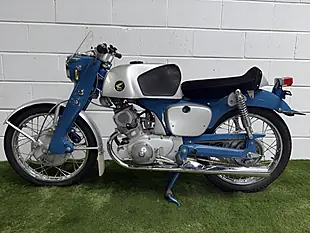 Used 1962 Honda cb92 Benly Blue - Interior and Exterior details 7