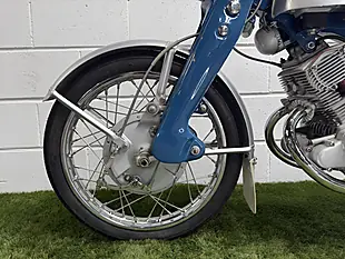 Used 1962 Honda cb92 Benly Blue - Interior and Exterior details 9