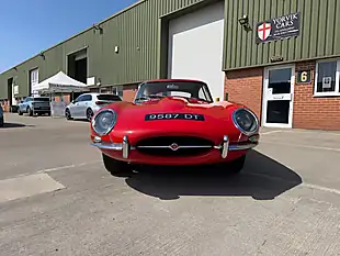 Used 1962 Jaguar E-Type Red - Interior and Exterior details 5