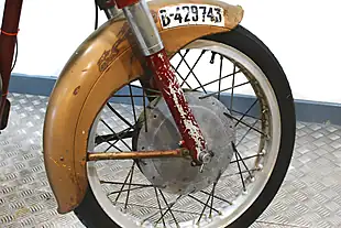 Used 1964 Ducati TS175 Red/Gold - Interior and Exterior details 5