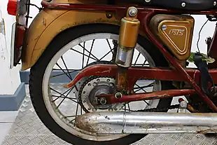 Used 1964 Ducati TS175 Red/Gold - Interior and Exterior details 7