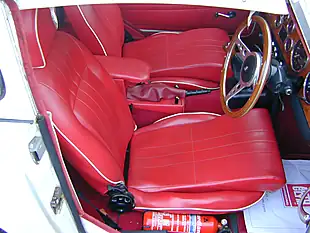 Used 1965 Triumph TR4 TR4a Irs Surrey Top White - Interior and Exterior details 16