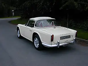 Used 1965 Triumph TR4 TR4a Irs Surrey Top White - Interior and Exterior details 8