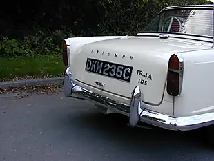 Used 1965 Triumph TR4 TR4a Irs Surrey Top White - Interior and Exterior details 9