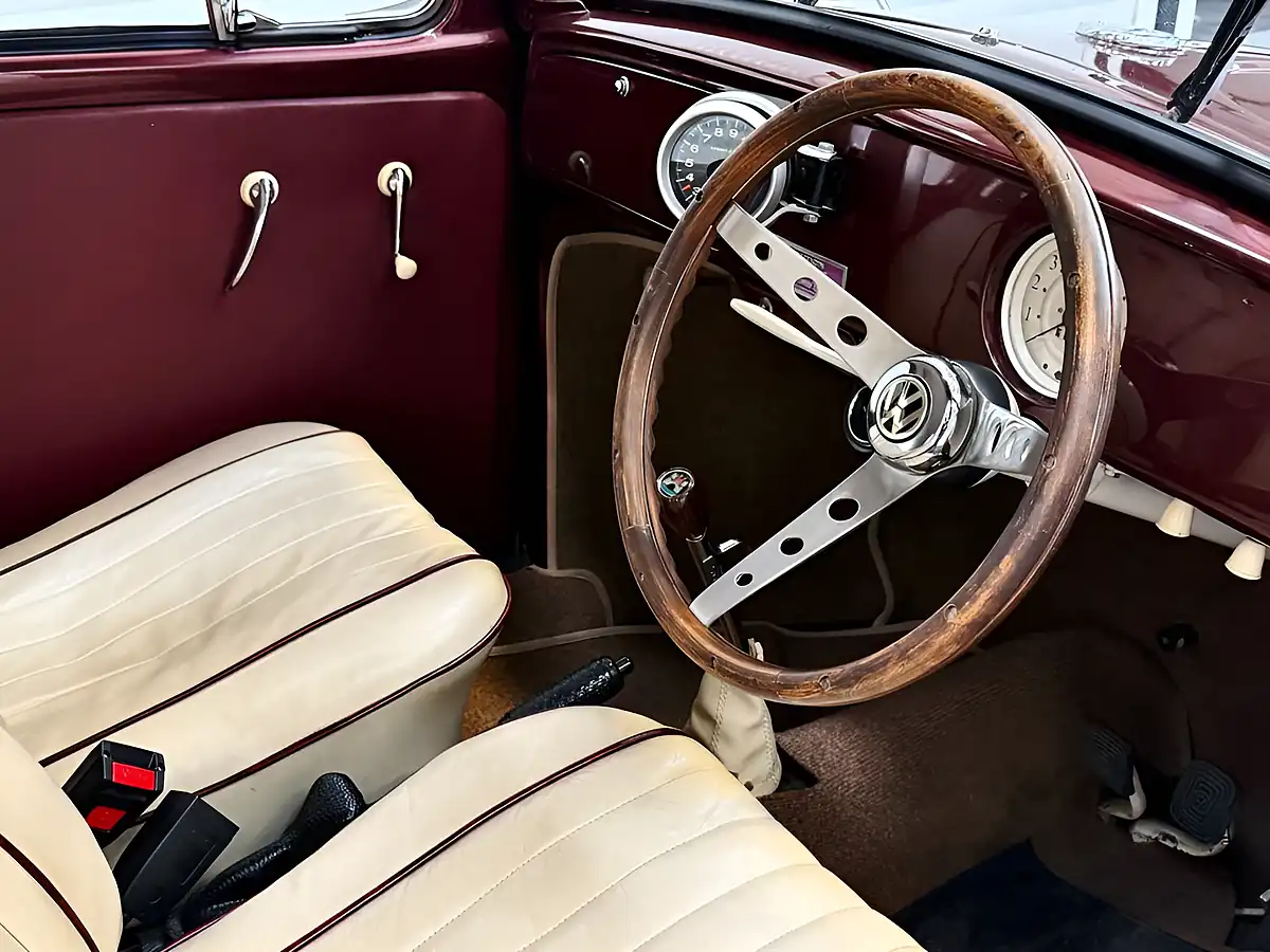 Used 1965 Volkswagen Beetle Red - Interior and Exterior details 4