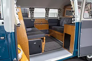 Used 1965 Volkswagen T1 Campervan Devon Caravette Sea Blue - Interior and Exterior details 4