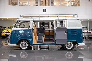 Used 1965 Volkswagen T1 Campervan Devon Caravette Sea Blue - Interior and Exterior details 6
