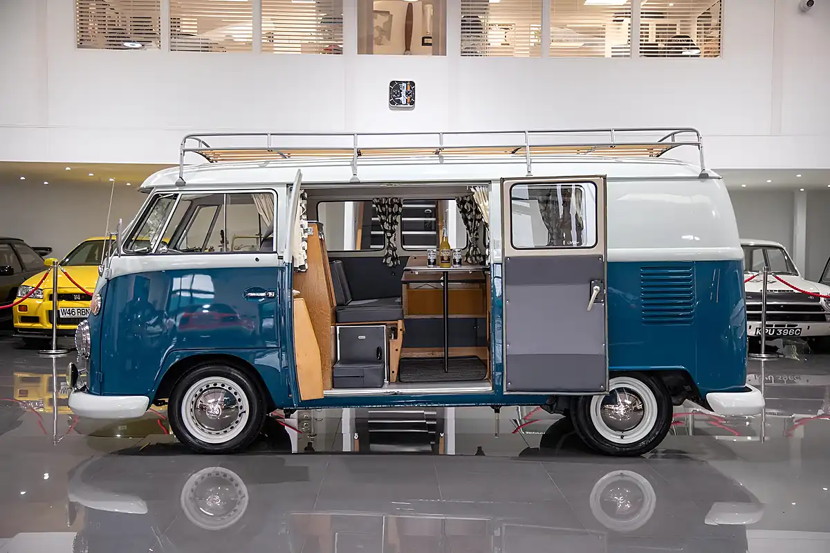 Used 1965 Volkswagen T1 Campervan Devon Caravette Sea Blue - Interior and Exterior details 6