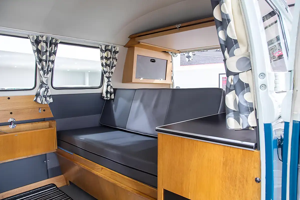 Used 1965 Volkswagen T1 Campervan Devon Caravette Sea Blue - Interior and Exterior details 9