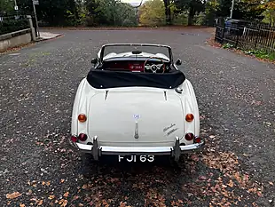Used 1966 Austin-Healey 3000 White - Interior and Exterior details 3