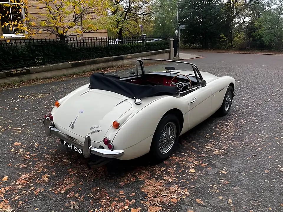 Used 1966 Austin-Healey 3000 White - Interior and Exterior details 8
