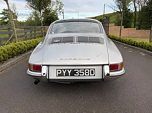 Used 1966 Porsche 912 Coupe Polar Silver - Interior and Exterior details 11
