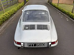 Used 1966 Porsche 912 Coupe Polar Silver - Interior and Exterior details 12