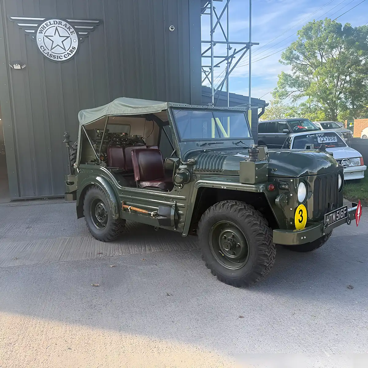 Used 1968 Austin Champ Communications White - Front View