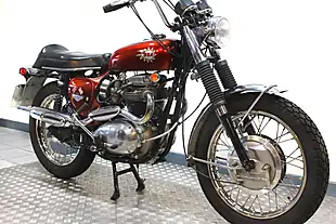 Used 1968 Bsa A65 Firebird Scrambler Red - Interior and Exterior details 2