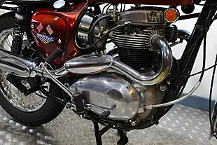 Used 1968 Bsa A65 Firebird Scrambler Red - Interior and Exterior details 6