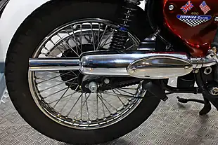 Used 1968 Bsa A65 Firebird Scrambler Red - Interior and Exterior details 7