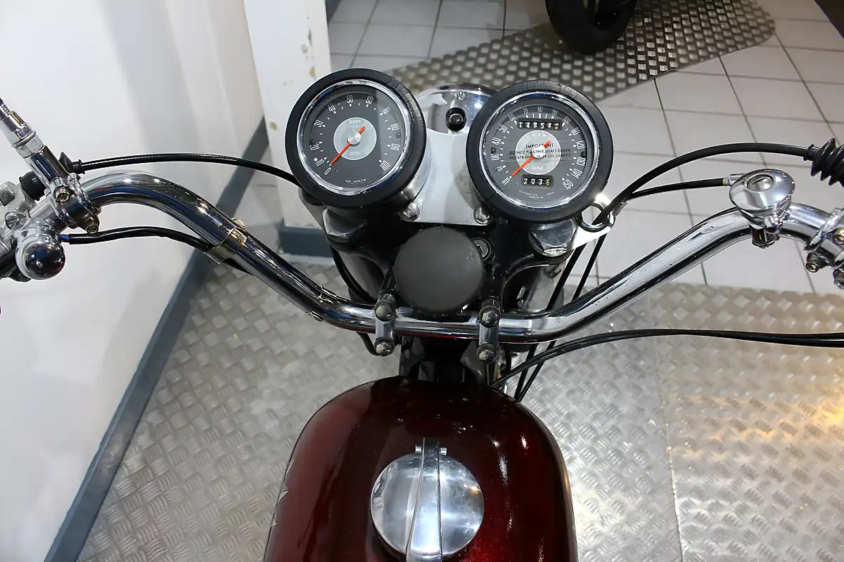 Used 1968 Bsa A65 Firebird Scrambler Red - Interior and Exterior details 8