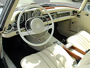 Used 1968 Mercedes-Benz 280SL Pagoda Black - Interior and Exterior details 12